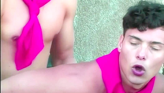 Sebastian Bonnet & Jiri Lubov Suck & Fuck Outdoors - Falcon Studios