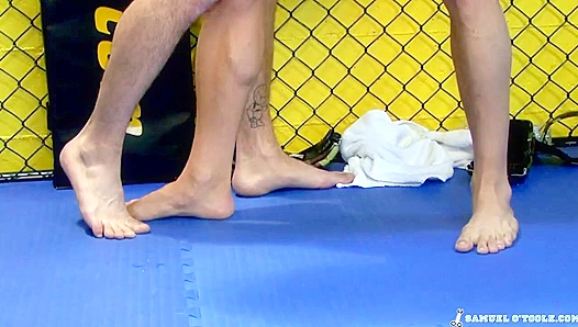 Naked Actors Samuel O'Toole & Kevin Crows Pose Seductively On Set