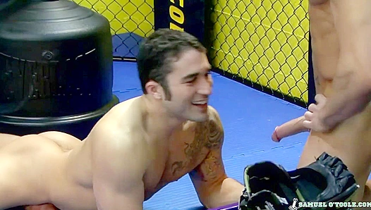 Naked Actors Samuel O'Toole & Kevin Crows Pose Seductively On Set