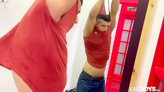 Flexing & Teasing - Colombian Hunk Jhon Bianco's Seductive Showdown - Eastboys
