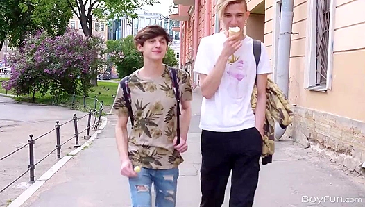 Horny missionary sex with Jay Hammel and Tony Keit - Gay XXX Heat