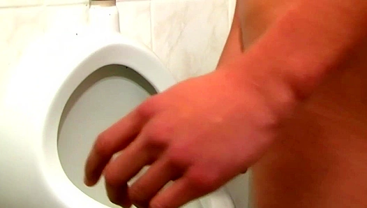 Simon Body's Public Toilet Jerk-Off - Gay XXX