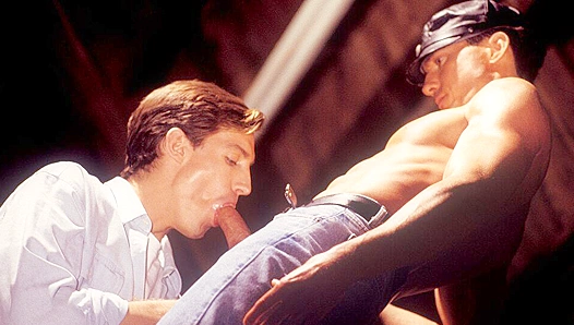 Dylan Fox & Sal Antonio Work Over a Broody Muscleman - Falcon Studios