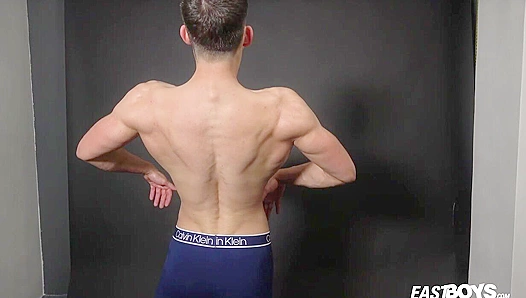 Oily Stud Emilion Flexes His Muscles – Eastboys Seduction