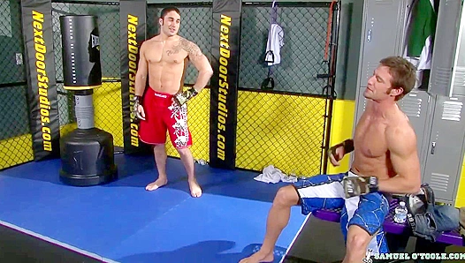 Samuel O'Toole and Kevin Crows Battle It Out in Hot Gay Sex Competition