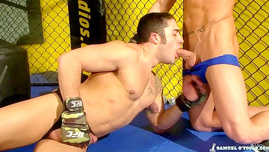 Samuel O'Toole and Kevin Crows Battle It Out in Hot Gay Sex Competition