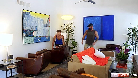 Stepfamily Foursome - Jake Nicola's Daddy Domination Twist