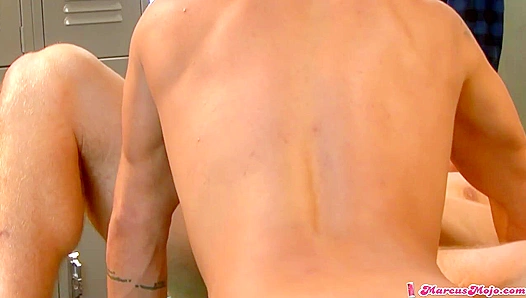 Marcus Mojo & Dominic Pacifico - Hard Anal Action On The Set