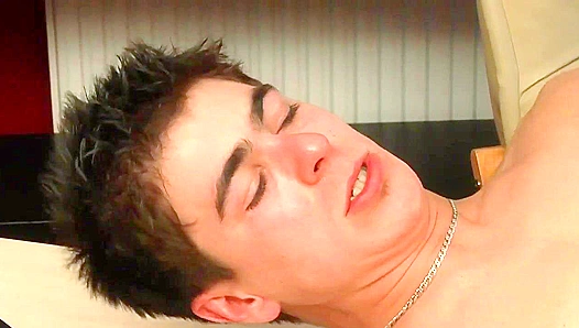 Ennio Guardi Teaches Damien Dreik to Let Go and Relax - Lollipop Twinks