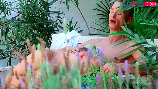 Kieron Zaks and Nico Vegas Get Wild Outside - Gay XXX