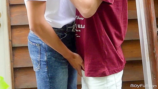 Archi Gold & Ollie Barn Brutally Fuck Each Other - Intense Gay Action