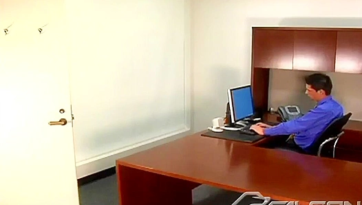 Erik Rhodes & Cal Skye - Office Rides and Explosive Orgasms