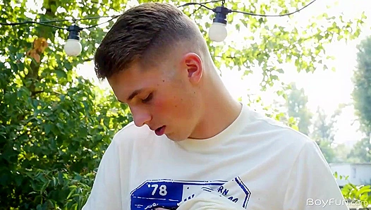 Paul Mason Flexes His Throbber and Delicious Booty for Gay XXX