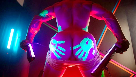 Neon Dancers Olivier & Theo - Hot Fuck Session - Drill My Hole