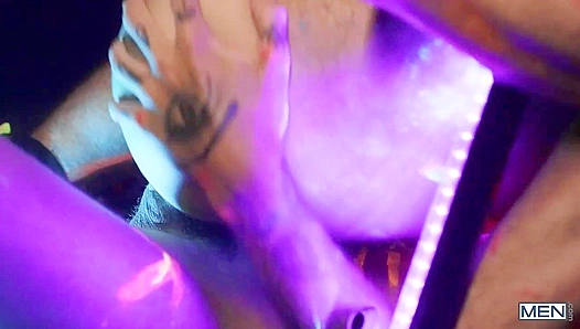 Neon Dancers Olivier & Theo - Hot Fuck Session - Drill My Hole