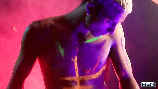 Neon Dancers Olivier & Theo - Hot Fuck Session - Drill My Hole