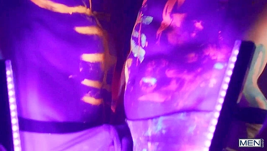 Neon Dancers Olivier & Theo - Hot Fuck Session - Drill My Hole