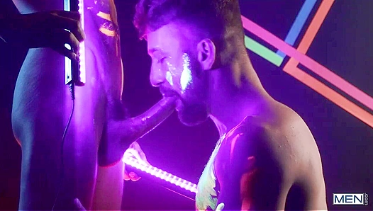 Neon Dancers Olivier & Theo - Hot Fuck Session - Drill My Hole