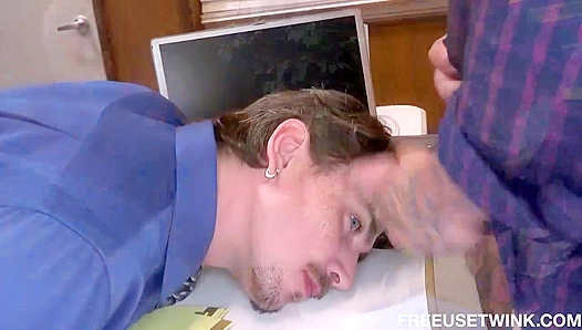 FreeUse Office Threesome - Jack Hunter & Keith Foxxx Take On A Horny Boss