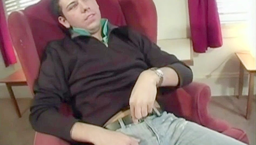 Ethan Parker Strokes His Mega-Cock at Boyz Party