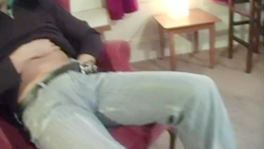 Ethan Parker Strokes His Mega-Cock at Boyz Party