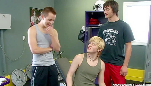 Nextdoor Twinks - Leon Styles and Friends Enjoy Facials and Hardcore Fucking