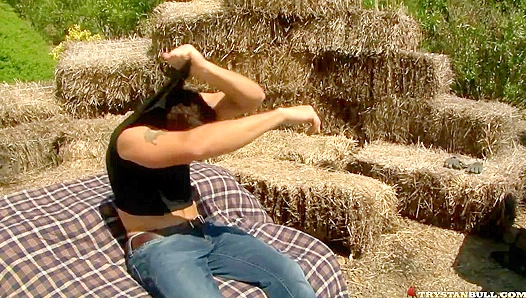 Rock Hard Rancher - Trystan Bull Unleashes His Raging Dick