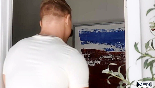 Foot Fetish Hunk Chris Dammed Pounds Logan Aarons into Submission