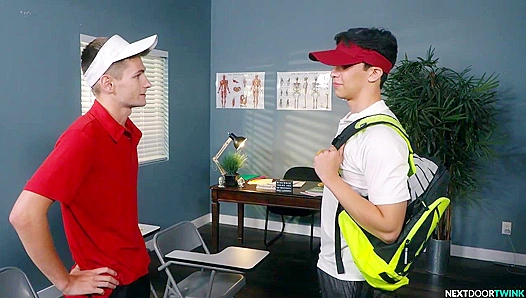 Preppy Dudes Cameron and Trevor Savage Fuck - Nextdoor Twink