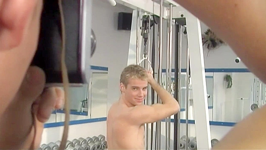 Cameron Jackson Gets Fucked by His Buddy at the Gym - Gay XXX