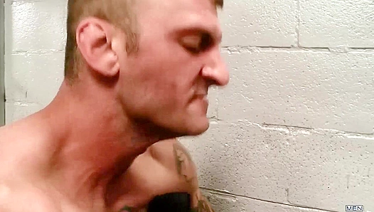 Horny Billy Byron and Ricky Sinz - Drilling Each Other's Holes