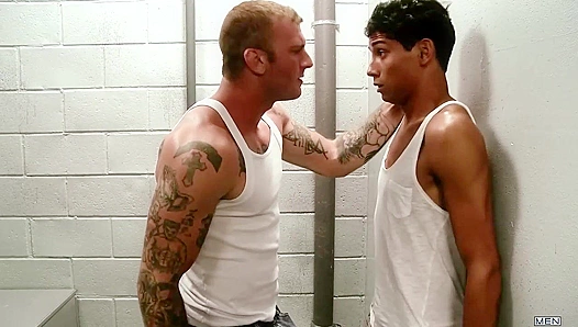 Horny Billy Byron and Ricky Sinz - Drilling Each Other's Holes