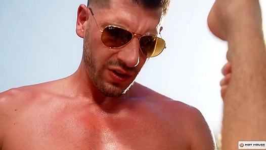 Sunny Day Cock Sucking Session - Jordan Starr & Carter Collins