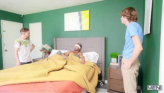 Spikey Dee's Tight Twink Gets Impaled by Mature Bruce Jones