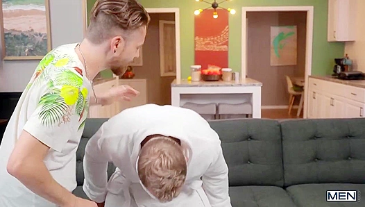 Spikey Dee's Tight Twink Gets Impaled by Mature Bruce Jones