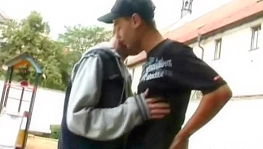 Roman & Jakub - Hot Euro Boys Fuck Wild on the Bed - Boyz Party