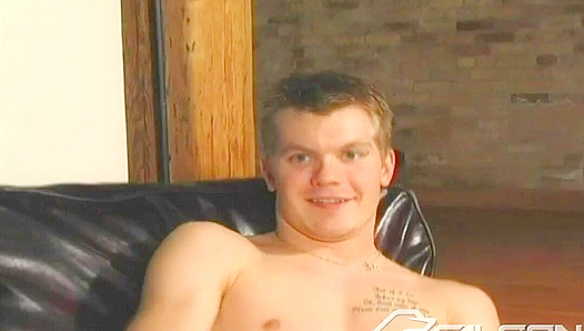 Brice Flexes His Thick Cock and Strokes Hard - Falcon Studios