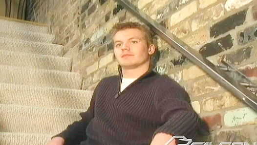 Brice Flexes His Thick Cock and Strokes Hard - Falcon Studios