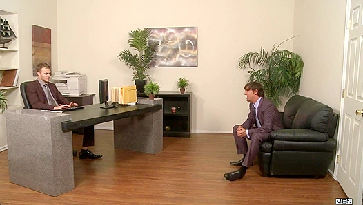 Christian Wilde & Brad Benton - Hot Office Anal Delights