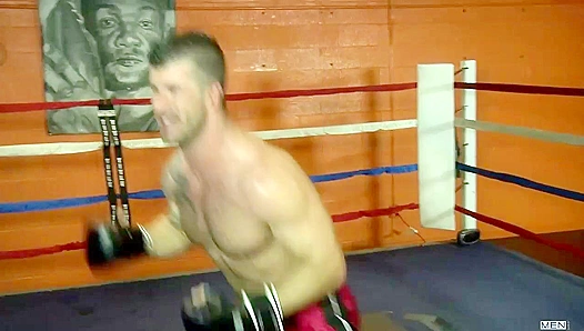 Adam Killian & Derek Fox Strip, Wrestle, and Fuck - Drill My Hole