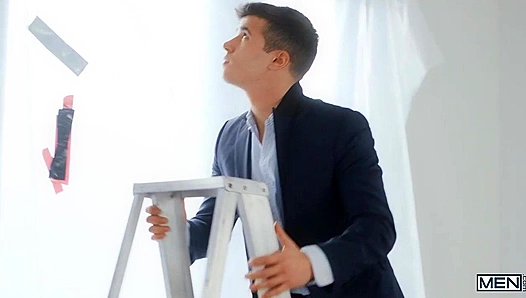 Horny Paul Wagner & Maverick Sun - From Str8 to Gay Upside Down