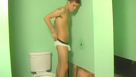 Jesse Jacobs & Kameron Scott - Hot Bathroom Stall Fuck - Twinkylicious