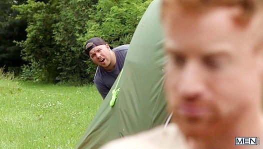 William Seeds Tim Next to the Tent - Outdoor Gay Passion