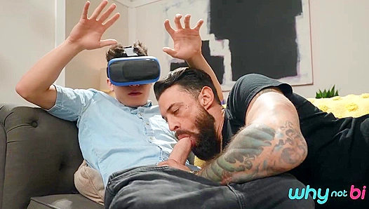 Aria Valencia Slams Bi Dudes Alpha Wolfe & Drake Von