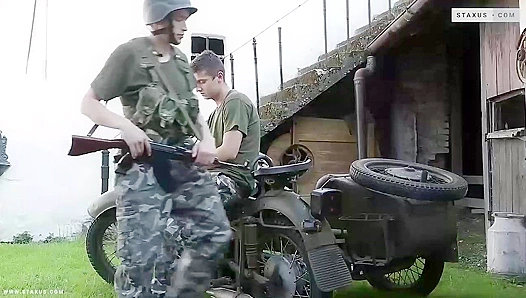 Oscar Ricci and Roman Smid - Hard Military Anal Action - Gay XXX