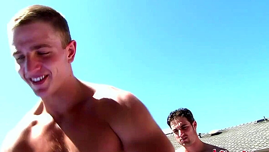 Marcus Mojo & Jack King - Outdoor Anal Showdown