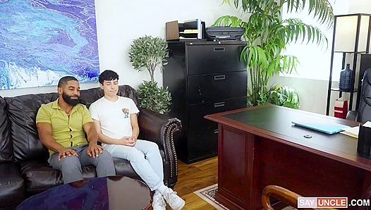 Romeo Rivers Takes On Shadow's Therapy Session - Interracial Anal Counseling