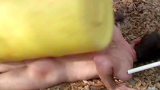 Outdoor Paintball Passion - Rafael Alencar & Leon Knight Drill My Hole