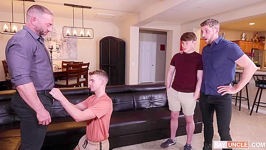 Muscled Madison & Hotties Taboo Group Fuck