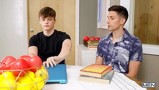 Jake Preston's Hot Tutor Session Turns Into Wild Gay Sex